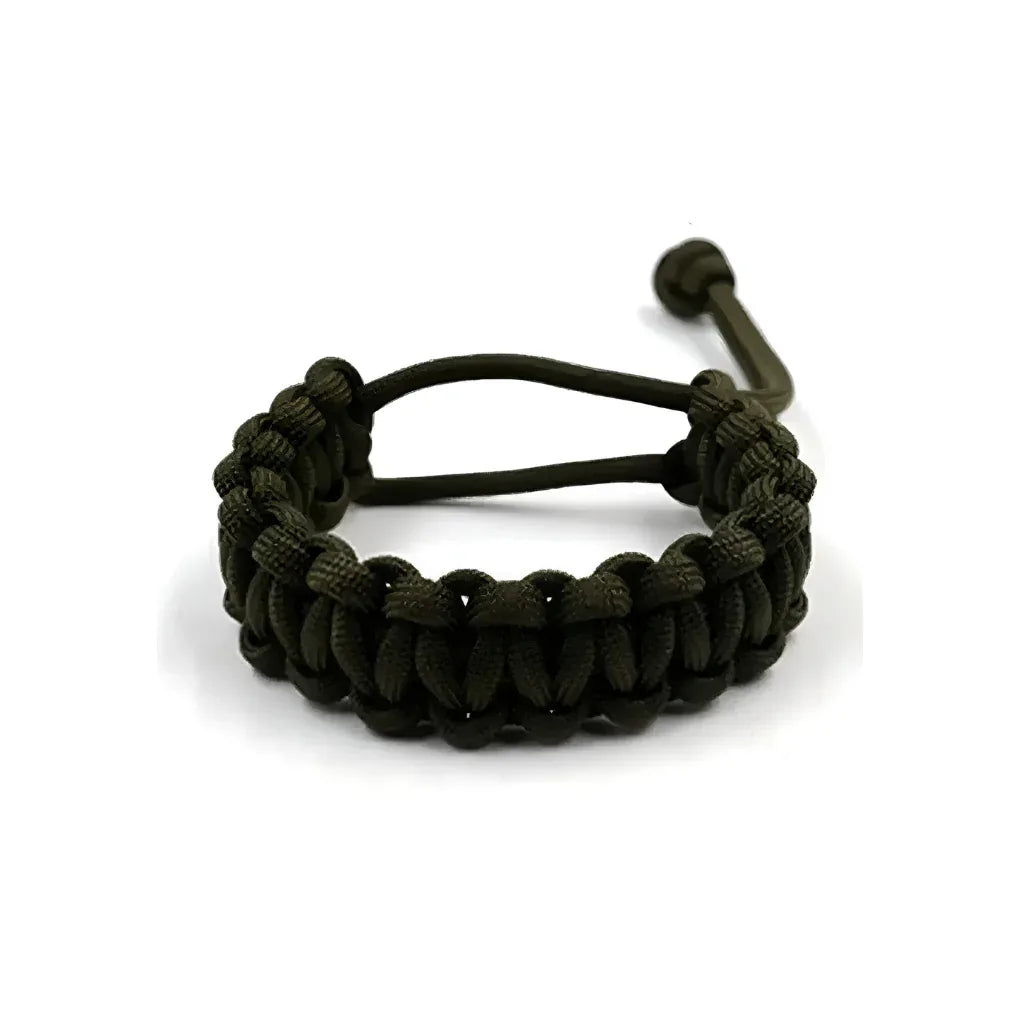 Bracelet Paracorde Ghostcordz Noir Et Violet – Léger, Imperméable, Outdoor