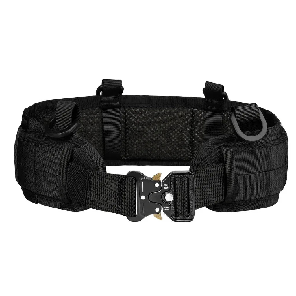 Ceinture tactique olive et verte adaptable Large - Top Airsoft