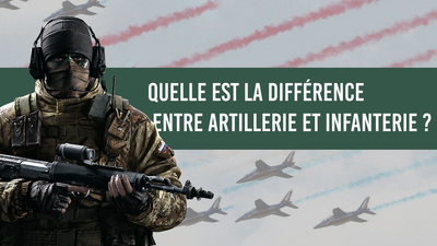 Quelle est la différence entre artillerie et infanterie ?