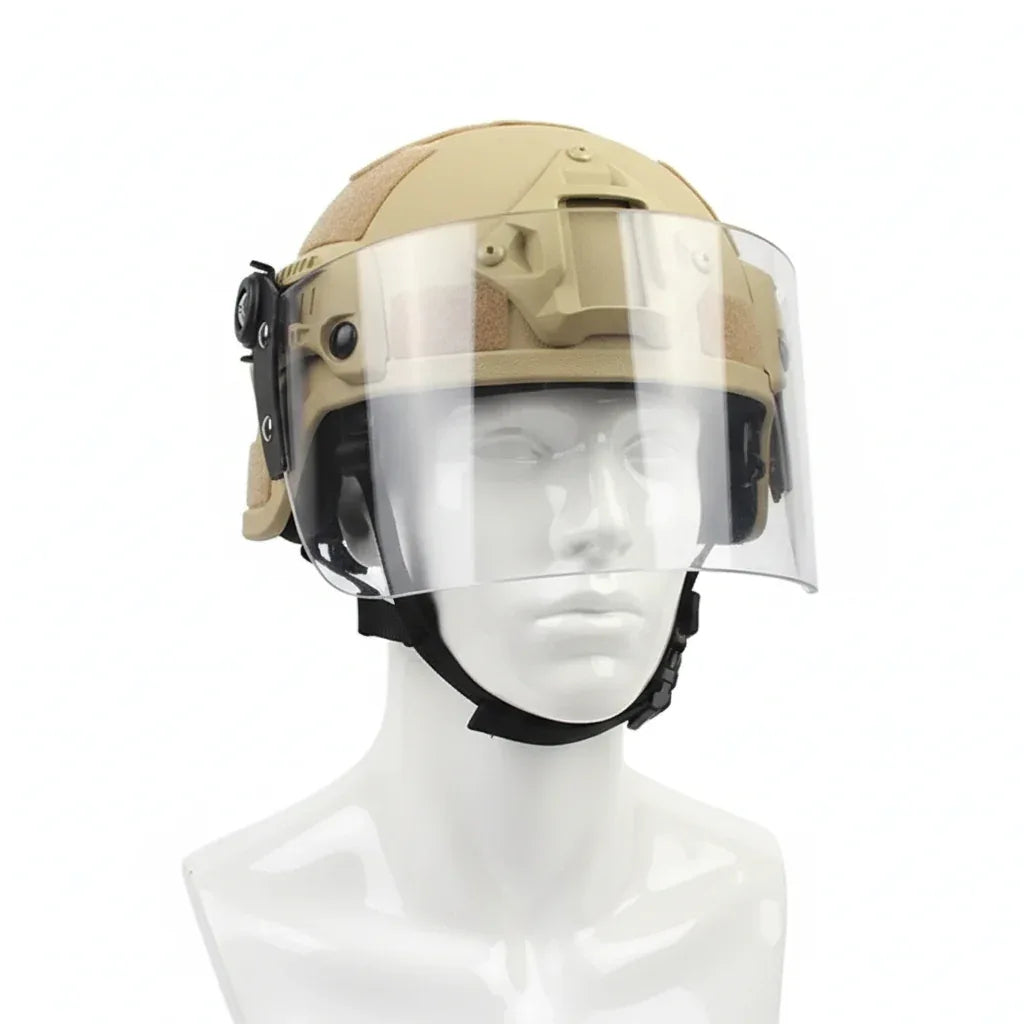 Casque Airsoft Core Ops MICH Avec Protection Avant - Modèle AOR1, Pour