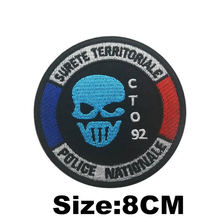lot De 11 Anciens Écussons Patchs Police Grades Militaires Du lot De 11 Anciens Écussons Patchs Police Grades Militaires Du