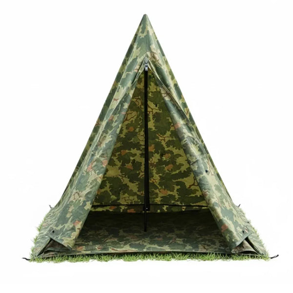 Tente Militaire Canadienne 2 Places - Camouflage Vert Bosco - Neuf