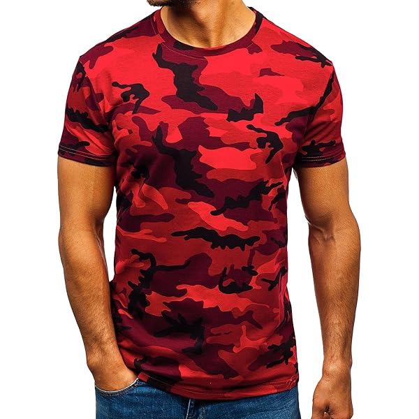 T-shirt extensible George pour hommes à encolure en V Tailles P à TTG